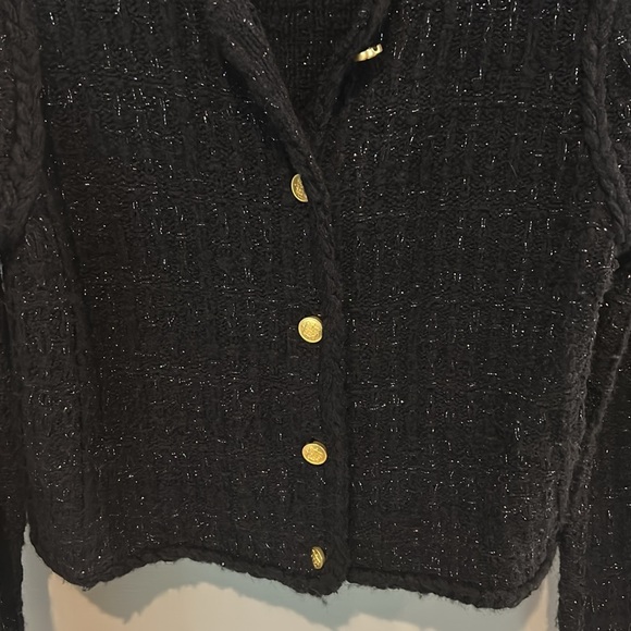 Crew Sparkle Cardigan Size M - Picture 5 of 5